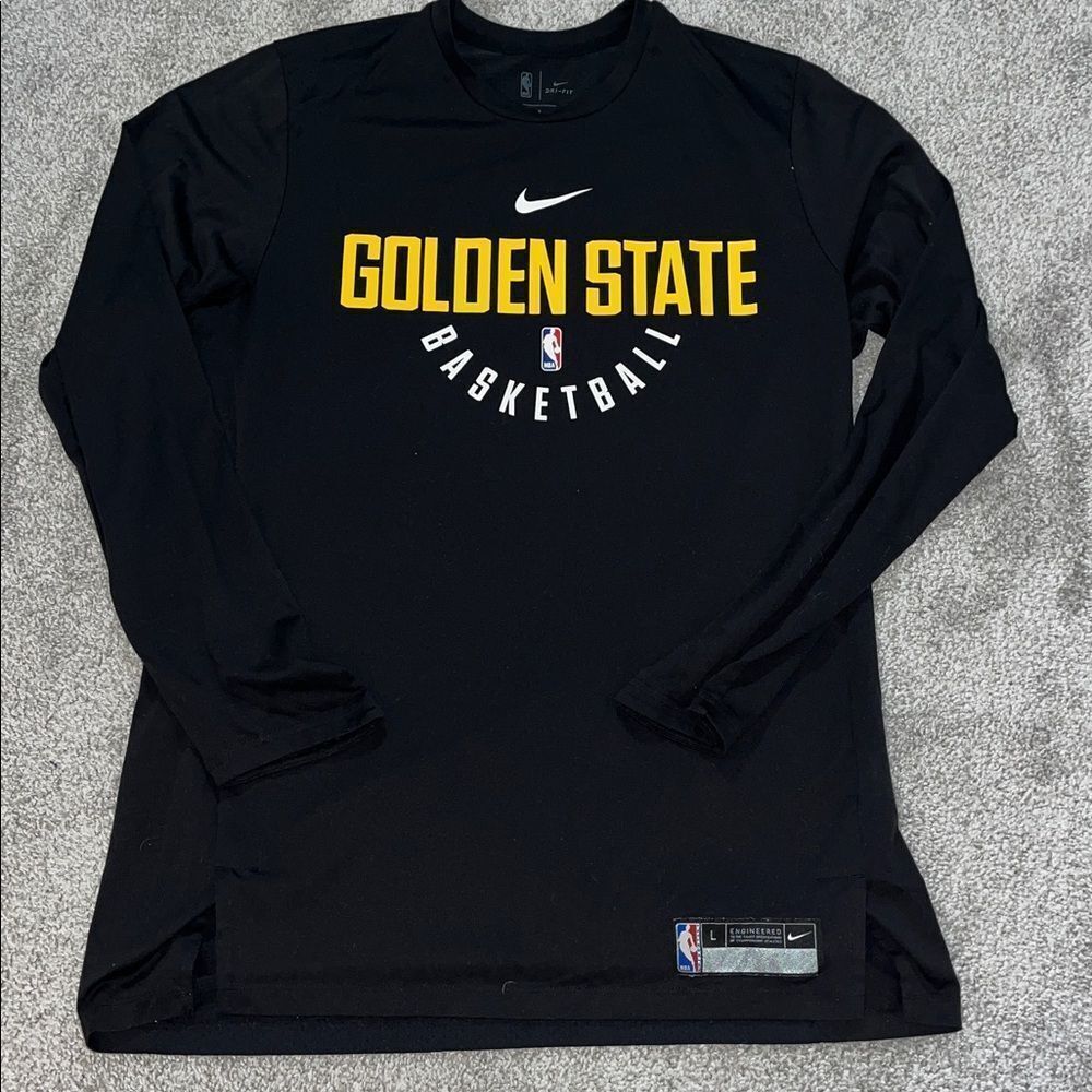 Stephan Curry Nike NBA basketball Golden State Warriors Team issue jersey shirt